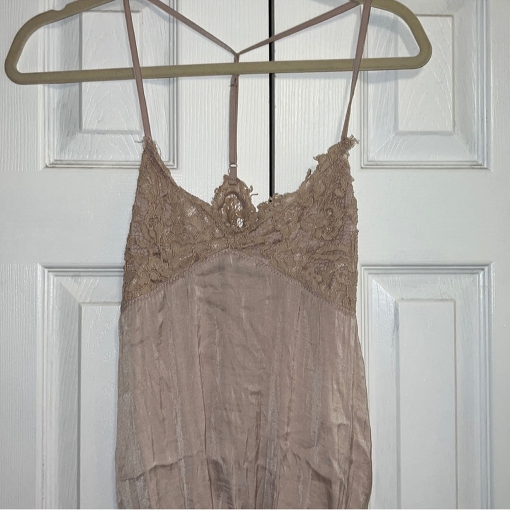 Free people lace detail bodysuit
